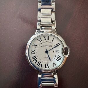 Cartier Silver Watch